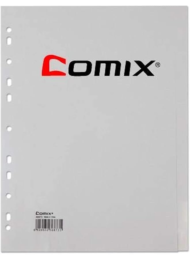 COMIX Ix905 1 15 Number File Divider Grey