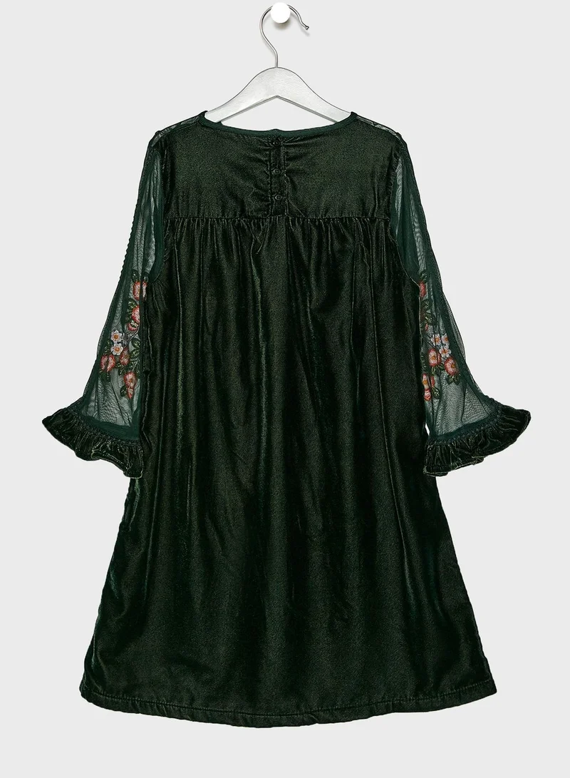 Outfit Teen Velor Dress