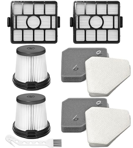 Janedtcyy BU3523 BU3521 BU3120 HEPA Filter Replacement Compatible with Shark BU3521 Clean Lightweight Cordless Stick Cleaner Shark BU3523 Clean and Empty Cordless Stick Vacuum and Auto Empty System 2 Pack - Image 1