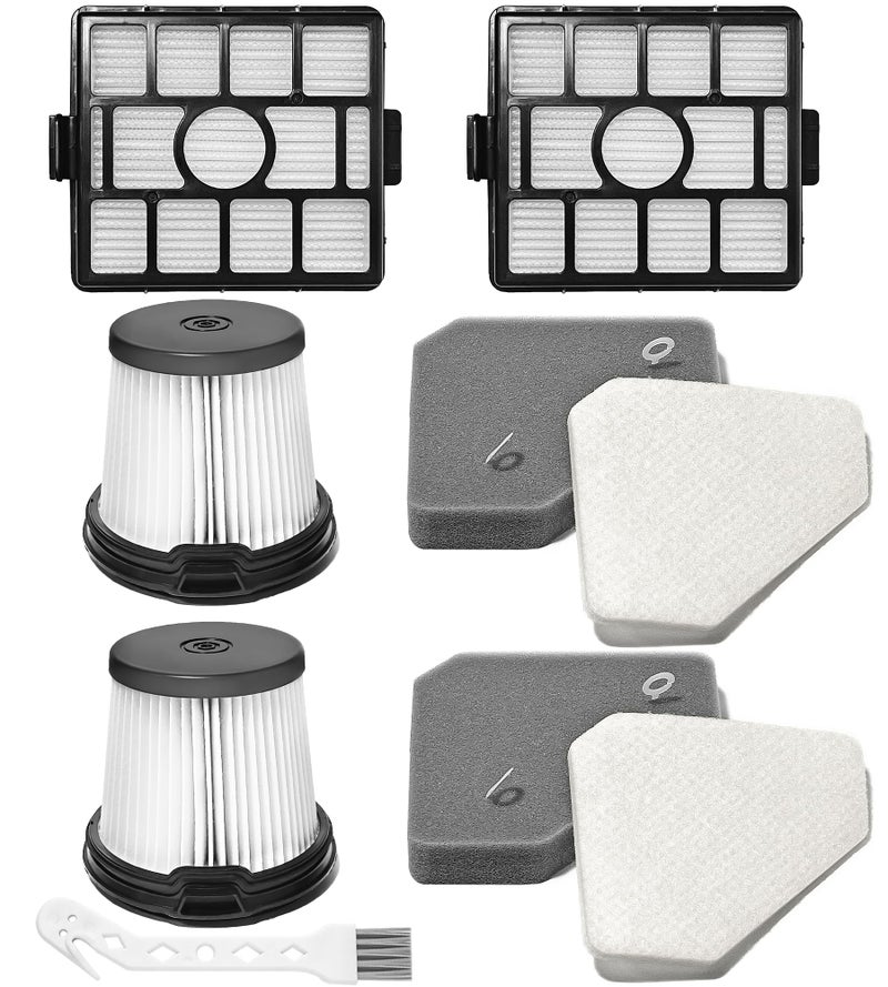 Janedtcyy BU3523 BU3521 BU3120 HEPA Filter Replacement Compatible with Shark BU3521 Clean Lightweight Cordless Stick Cleaner Shark BU3523 Clean and Empty Cordless Stick Vacuum and Auto Empty System 2 Pack - Image 2