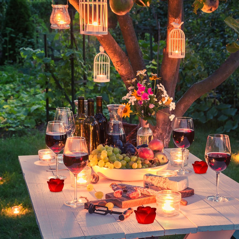 Rose Candle Light Festival Decorative Lights Smokeless Lamp - Image 3