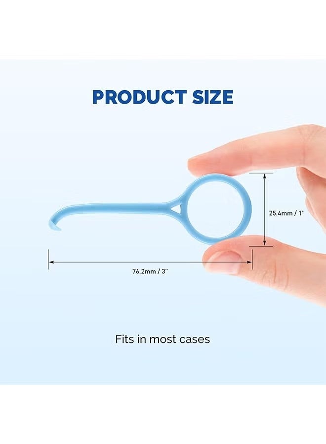 ATRJSZ Aligner Removal Tool, 10PCS 5 Colors Retainer Remover Tool, Clear Aligner Removal Tool For Invisalign Removable Retainers, Denture Braces Retainer Removal Pull Tool Kit, Bracket Remover For Braces - Image 5