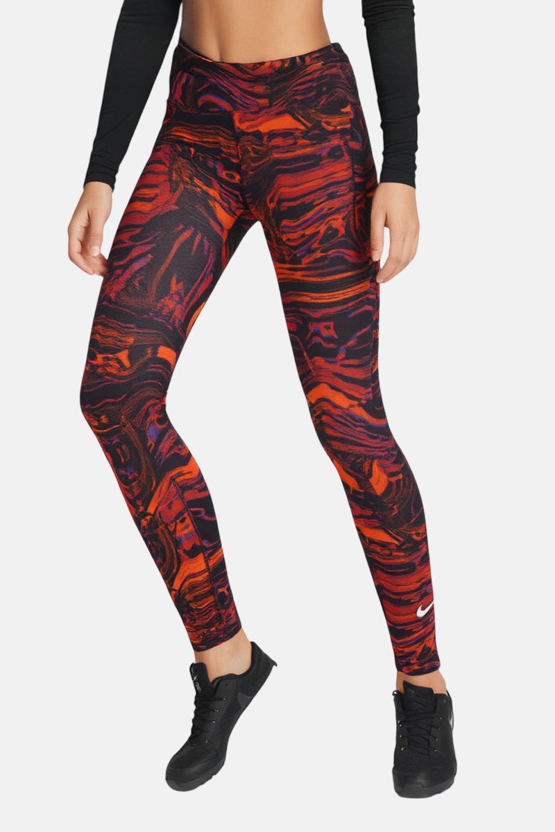 Nike Women Tight Fit Training Leggings, Multicolor - Image 1