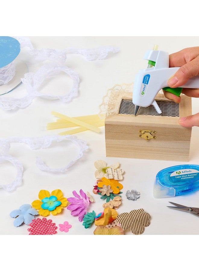 Adtech 4Pk Low Temp Mini Hot Glue Guns White - Image 3