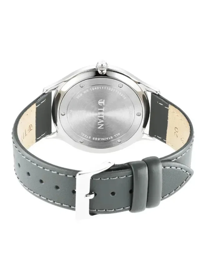 TITAN Titan Classique Slimline Grey Dial Analog with Date Watch for Men