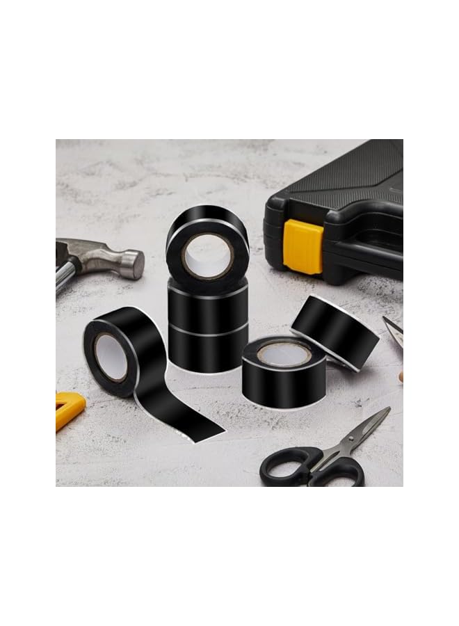 promass 2PCS Heat Resistant Tape, Self-Adhesive Silicone Tape for Soldering, Masking, 1inch by 4.9ft（25mm*150cm）Black - Image 4