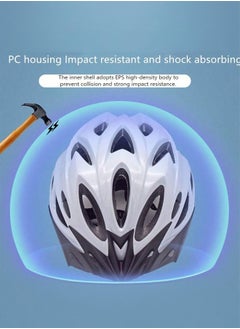 Occuwzz Premium Road Cycling Helmet in Black Lightweight Aerodynamic and Designed for Optimal Safety and Comfort for Men & Women Cyclists  - Image 4