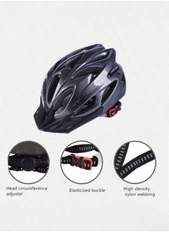 Occuwzz Premium Road Cycling Helmet in Black Lightweight Aerodynamic and Designed for Optimal Safety and Comfort for Men & Women Cyclists  - Image 2