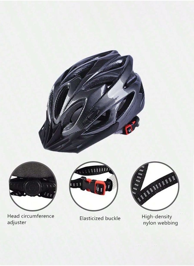 Occuwzz - Premium Road Cycling Helmet in Black Lightweight Aerodynamic and Designed for Optimal Safety and Comfort for Men & Women Cyclists - Image 1