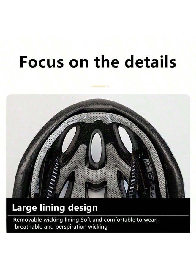 Occuwzz - Premium Road Cycling Helmet in Black Lightweight Aerodynamic and Designed for Optimal Safety and Comfort for Men & Women Cyclists - Image 1