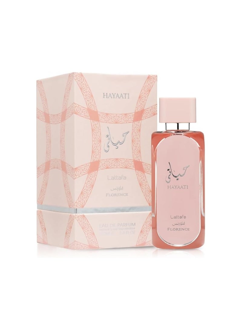 Lattafa Hayaati Florence Eau De Parfum 100ml - Image 1