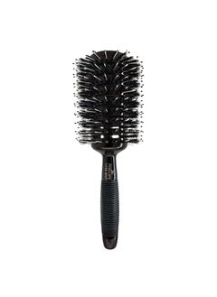 Phillips Brush Phillips Brush Luxe Monster Vent 3 PolyTipped Professional Hair Brush 35 Diameter Barrel  Black  Rose Gold Vented Hairbrush Mixed Boar Hair  PolyTipped Nylon Bristles 