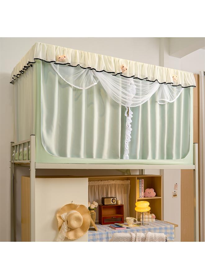 Bluejw Shaded College Students' Dormitory Special All-inclusive Closed Non-coated Mosquito Net Bed Curtain Integrated Bedroom Upper And Lower Bds Universal - Image 1
