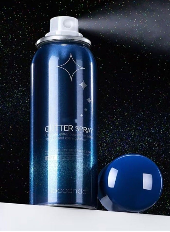 ibcccndc Shiny Glitter spray  Gift Sets  Can Be Used On Hairand Body Clothing Decoration - Image 2