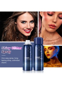 ibcccndc Shiny Glitter spray  Gift Sets  Can Be Used On Hairand Body Clothing Decoration  - Image 2