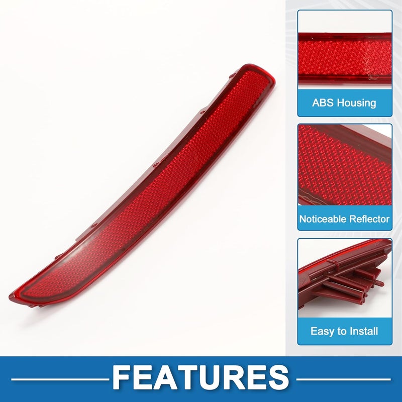 A ABSOPRO Rear Right Bumper Reflector for Kia Rio 2012-2015 - Image 4