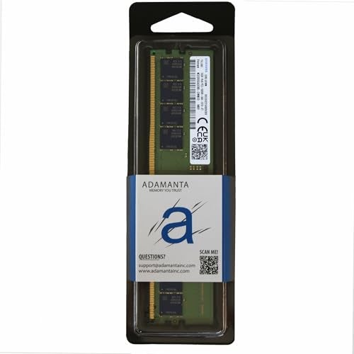 Adamanta Sam Original 16GB (1x16GB) DDR5 5600MHz (or 4800MHz PC5-38400) High-Performance Gaming RAM PC5-44800 UDIMM Unbuffered Non-ECC 1Rx16 CL46 1.1v Power User Desktop PC Memory Upgrade M323R2GA3DB0-CWM - Image 2