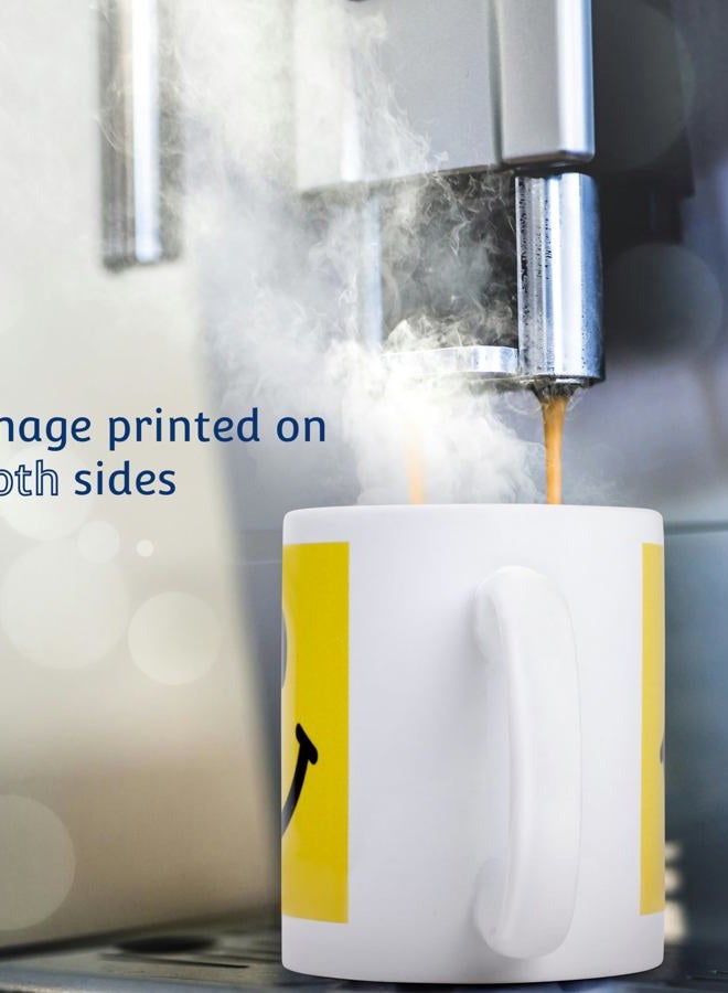 3DROSE Eat Sleep Study Two Tone Mug, 11 oz, Black - Image 3