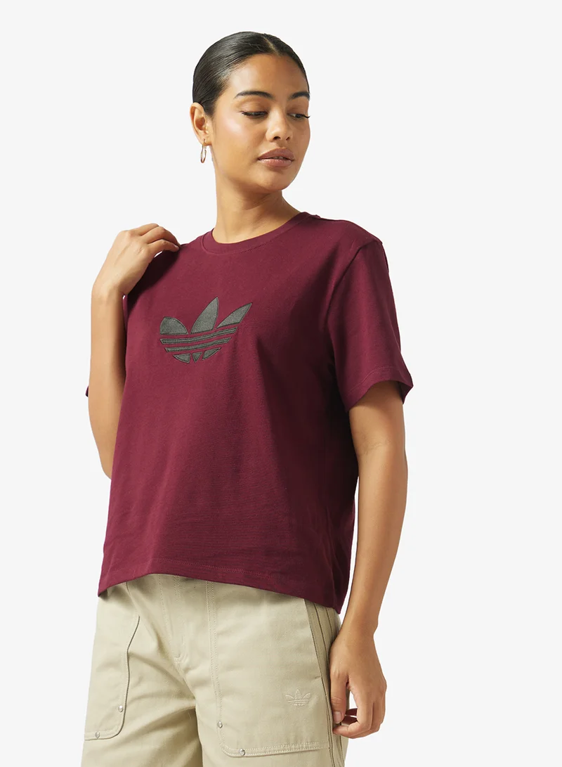 Trefoil Boxy T-Shirt