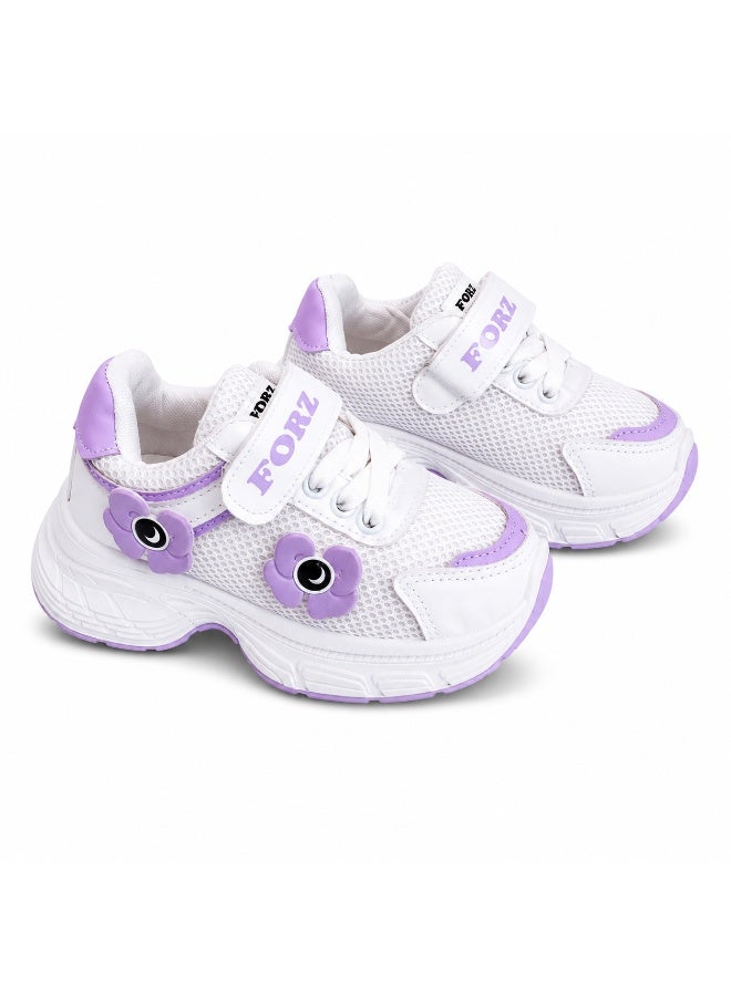 Vbranda Cute girls’ sneakers with a soft LK-2 - Image 3