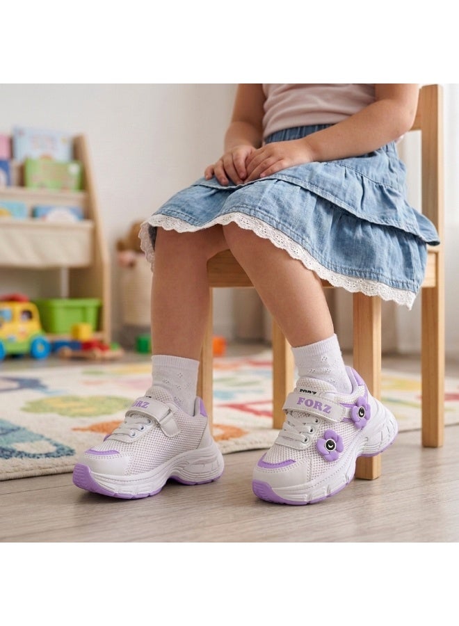 Vbranda Cute girls’ sneakers with a soft LK-2 - Image 1