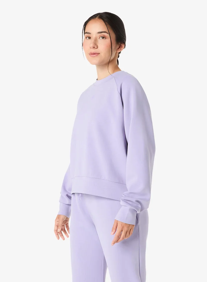 Asics BLUEBELL Nagino Refined Texture Sweatshirt for Women | Best Price UAE