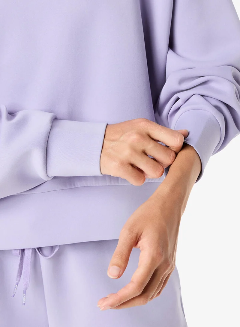 Asics BLUEBELL Nagino Refined Texture Sweatshirt for Women | Best Price UAE