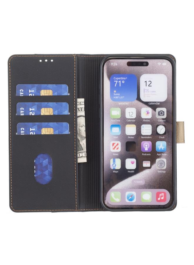 S-TOP Case For OPPO A94 5G / Reno5 Z / F19 Pro+ Color Matching RFID Anti-theft Leather Phone Case - Image 4