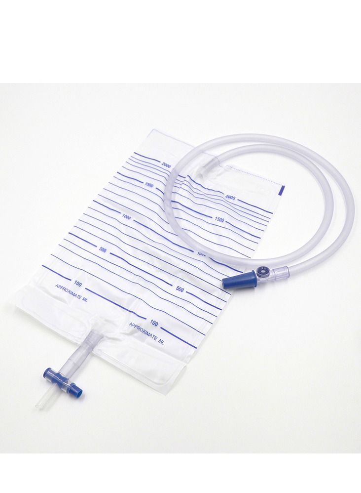 Generic Urine Collection Bag With Drain Valve 2000ml  - Image 1