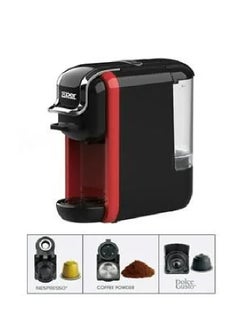 XPER Coffee Maker For Capsules and Coffee - 1450 Watt - 19 Bar - Red - XPC-90R  - Image 2