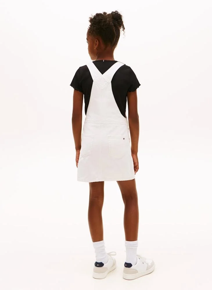 TOMMY HILFIGER Kids Heritage Dungaree Dress