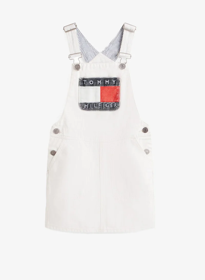 TOMMY HILFIGER  Kids Heritage Dungaree Dress for Women | Best Price UAE