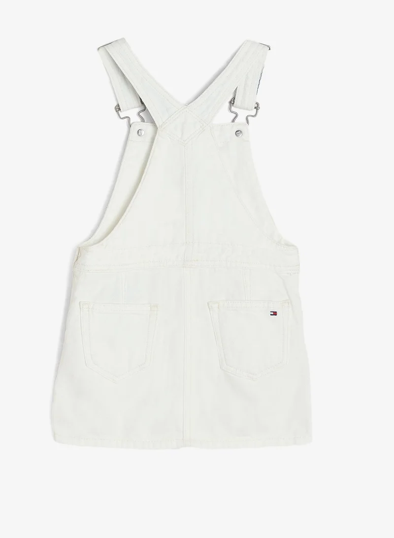 TOMMY HILFIGER  Kids Heritage Dungaree Dress for Women | Best Price UAE
