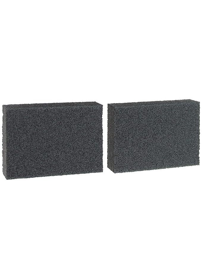2PCS Reusable Sanding Sponges – Dual-Use Wet & Dry Sandpaper Blocks for Metal, Wood & Walls – Washable and Long-Lasting Abrasive Pads - Image 1