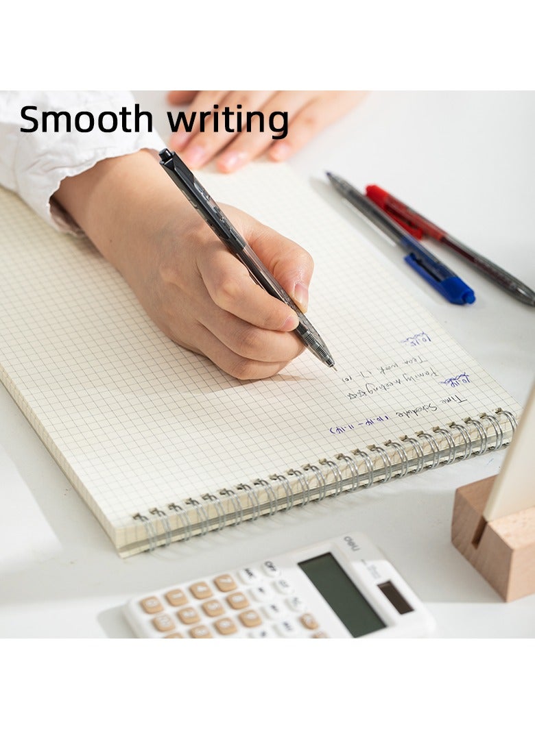 Deli EQ01320 Ballpoint Pen 0.7mm Black Ink - 12pcs/box - ideal for school and office writing - Image 5