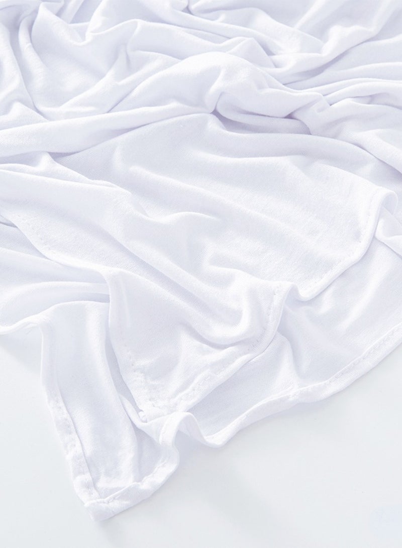 Pearl Chiffon Scarf Wrap Silk Scarf  - Image 3