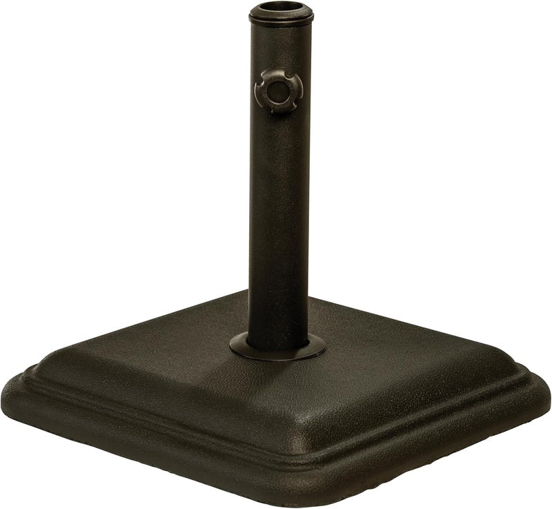 US Weight FUB28BZ Bronze 26 LB. Brown Umbrella Base - Image 1