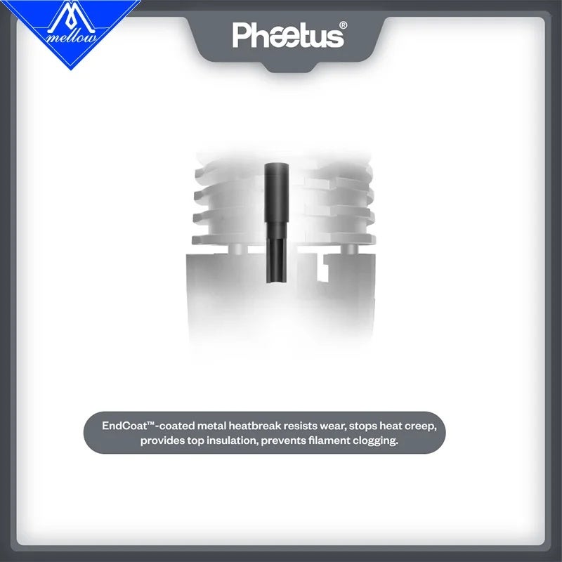 ميلو إلكترونيات Mellow Phaetus Rapido 2.0 HF UHF Spare Parts - Heater Block, Heatsink, PT1000, Silicone Socks, Rapido 2.0 HF Sock - Image 3