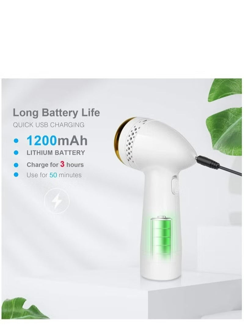 Generic Electric Vacuum Foot Grinder Portable Electronic Foot Callus Remover Absorption Rate with Portable Rechargeable Dead Skin Remover for Feet Hard Cracked Dry Skin Ideal Gift  - Image 5