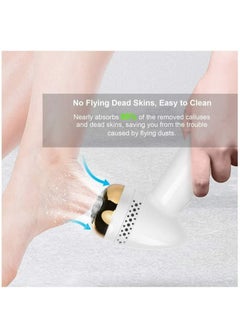Generic Electric Vacuum Foot Grinder Portable Electronic Foot Callus Remover Absorption Rate with Portable Rechargeable Dead Skin Remover for Feet Hard Cracked Dry Skin Ideal Gift  - Image 4
