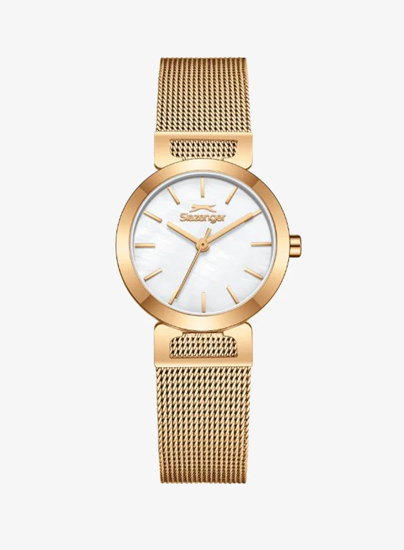 Slazenger Women's Mesh Analog Watch SL.9.2592.3.420 - 26 mm