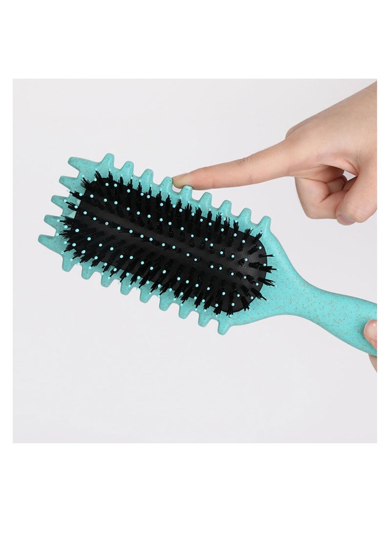 ECVV - Bounce Curl Define Styling Brush -Premium Curly Hair Brush, Wet & Dry Detangler, Essential Tool for Shaping & Perfecting Your Curls(Color: PINK) - Image 1