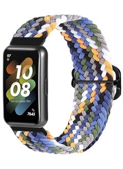 XICEN Adjustable Nylon Bands 18mm, Compatible with Huawei Band 7 Strap, Replacement Wristband Quick Release Watch Bands for Huawei Band 7  - Image 1