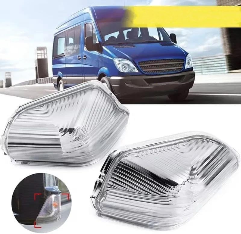 QASULER Wing Mirror Indicator Lens for VW Crafter - Image 4