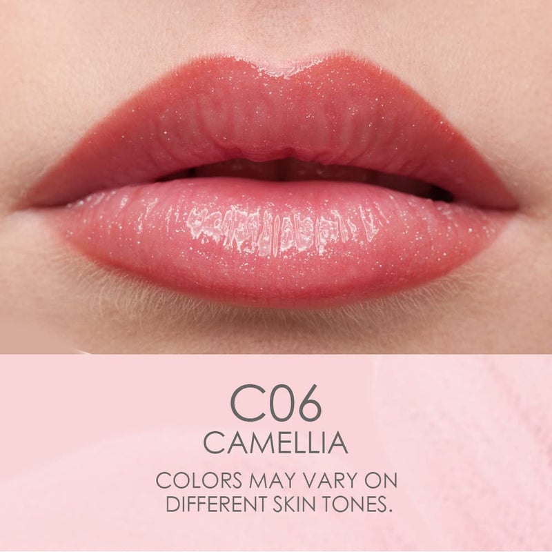 CATKIN Lip Balm Color Tinted Lip Stain Ultra Hydrating Moistrurizer Chapstick with Vitamin E Nourishing For Cracked & Dry Lips 0.12 oz C06 Camellia - Image 2