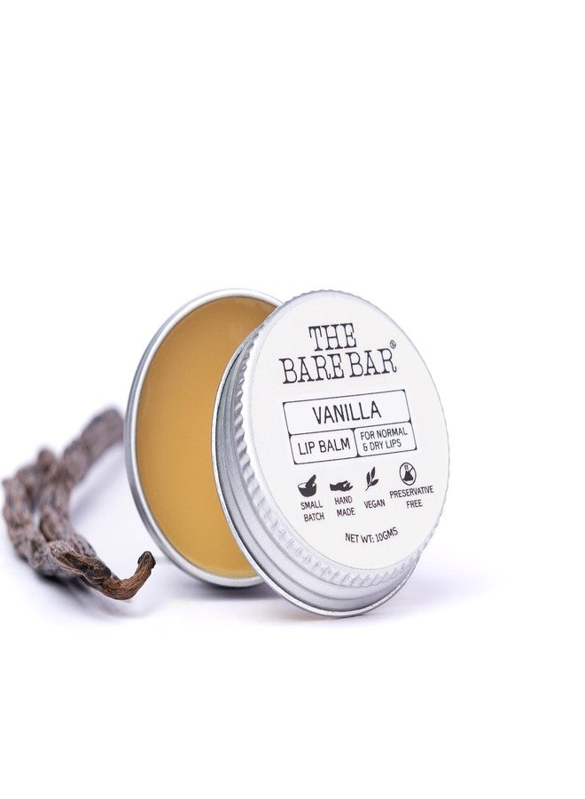 The Bare Bar Vanilla Lip Balm - 10 gm |With Natural Butters & Oils | For Pigmented, Dry, Damaged And Chapped Lips | Soft & Smooth Lips - Image 4