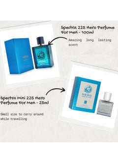 Spectra 225 Hero Eau De Parfum For Men – 100ml  - Image 4