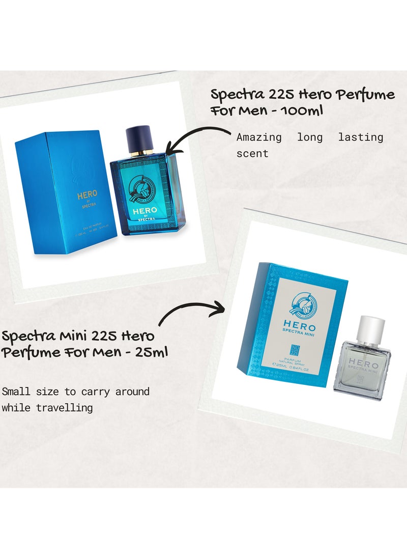 Spectra 225 Hero Eau De Parfum For Men – 100ml  - Image 4