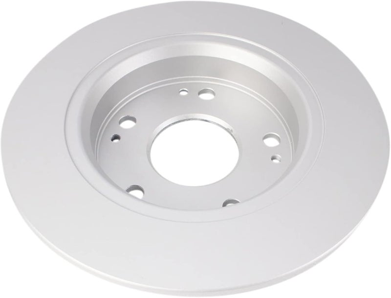 TRQ Rear Brake Pad and Rotor Set Ceramic G Coated Solid Rotors Compatible with 2013-2015 Acura ILX 2006-2015 Honda Civic - Image 5