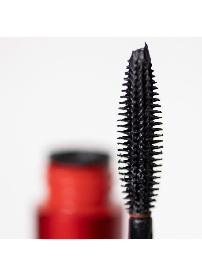 SmashBox Super Fan Lash Lengthening Mascara | Lifting, Long Lasting + Volume, 0.34 Fl Oz, Black - Image 5